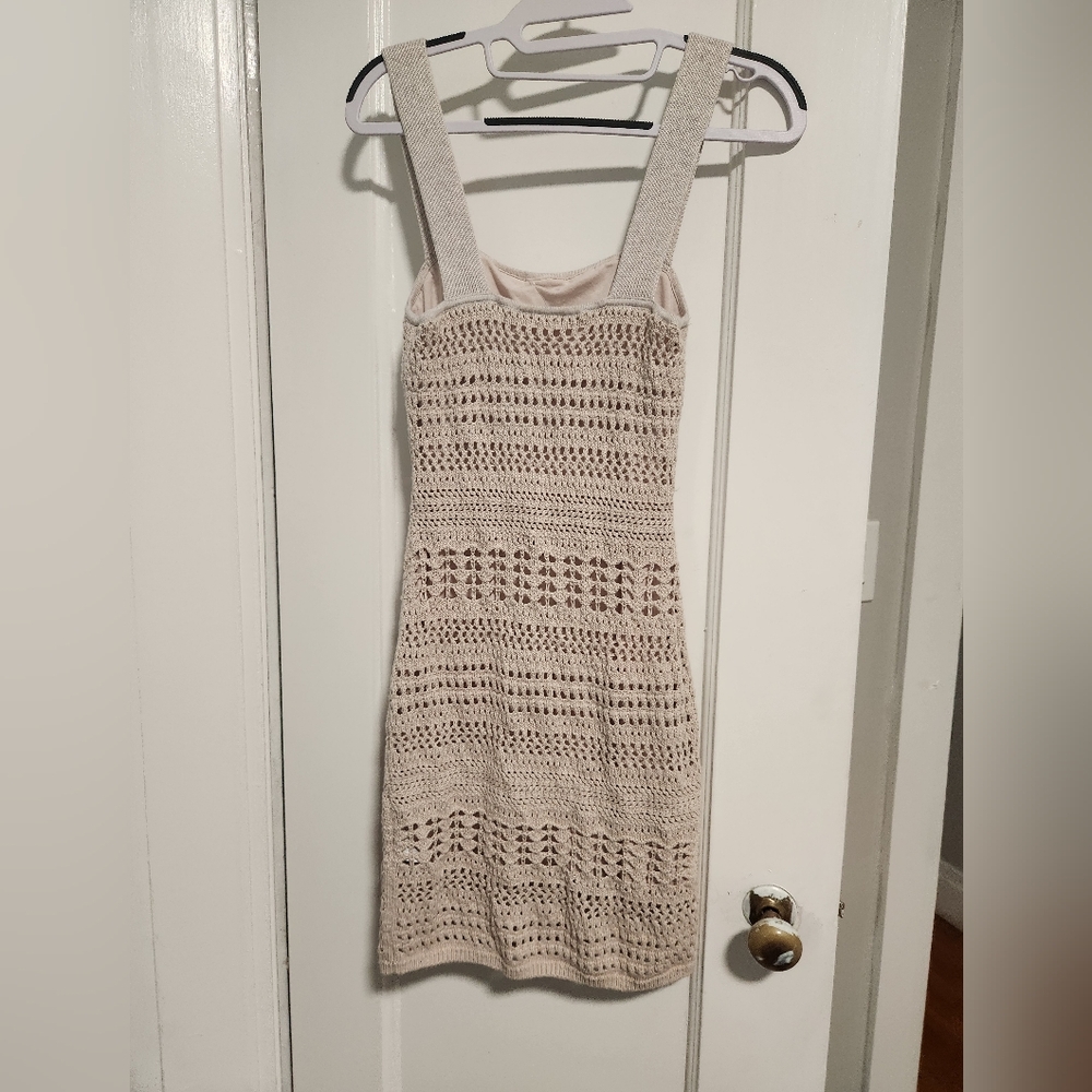Abercrombie & Fitch Women's Crochet-Style Mini Dress